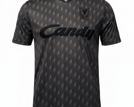 Liverpool 1989-91 Blackout Retro Candy Away Jersey