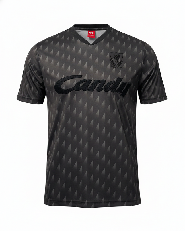 Liverpool 1989-91 Blackout Retro Candy Away Jersey